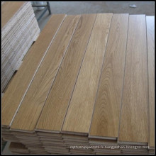 Plancher de bois multi-couche de chêne blanc de matériau de construction
